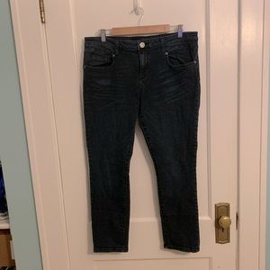 Kut from the Kloth Dark Wash Womens Skinny Jeans Size 14